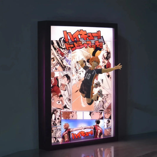 Haikyuu,Shoyo Hinata 3D Light Painting