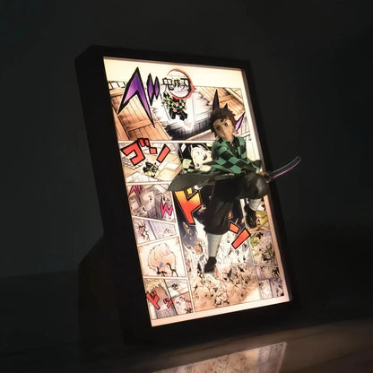 Demon Slayer Tanjiro! 3D Light Painting