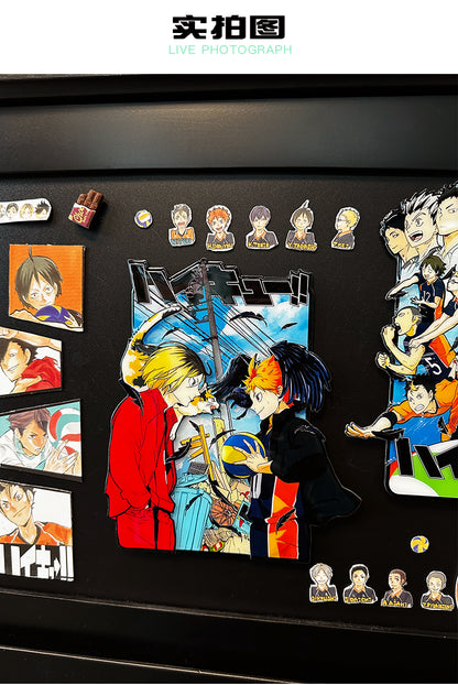 3D Volleyball Boys Creative Fridge Magnet
