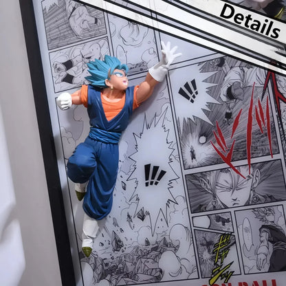 Dragon Ball Z Vegito vs Majin Buu 3D Light Painting