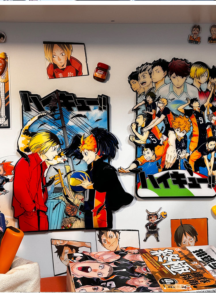 3D Volleyball Boys Creative Fridge Magnet