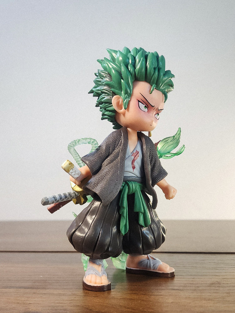 Figuras de anime y pinturas 3D de Zoro