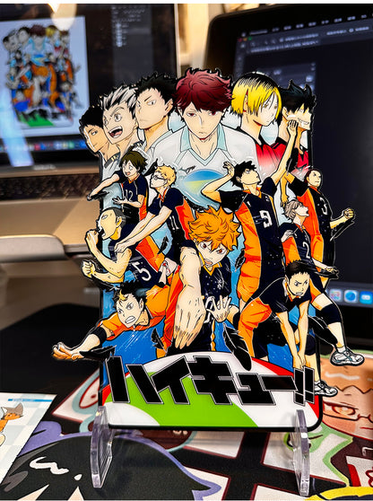 3D Volleyball Boys Creative Fridge Magnet