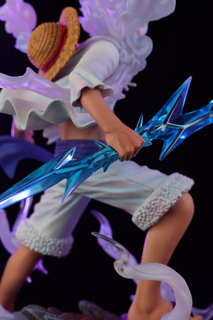 Figura de anime coleccionable Luffy Gear 5