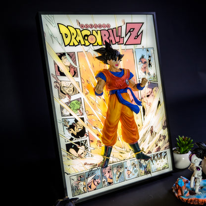 Dragon Ball Z Goku 3D Light Painting