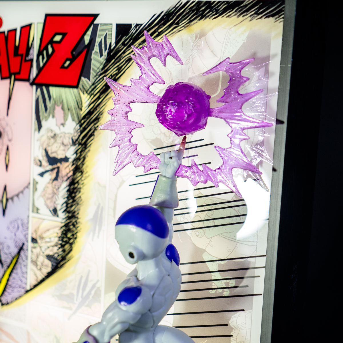 Goku vs Ferisa fight scene 3D Light Painting