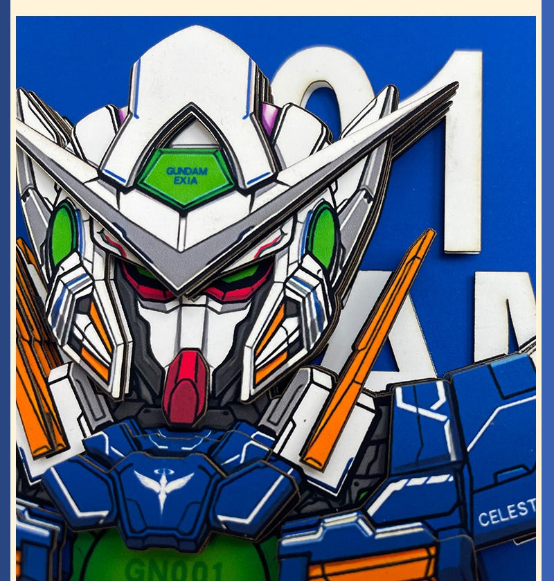 Gundam Original RX-78 Paper Craft 3D Wall Art