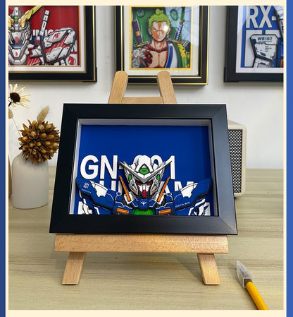 Gundam Original RX-78 Paper Craft 3D Wall Art