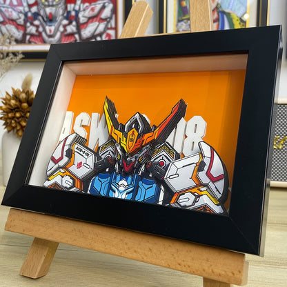 Gundam Original RX-78 Paper Craft 3D Wall Art