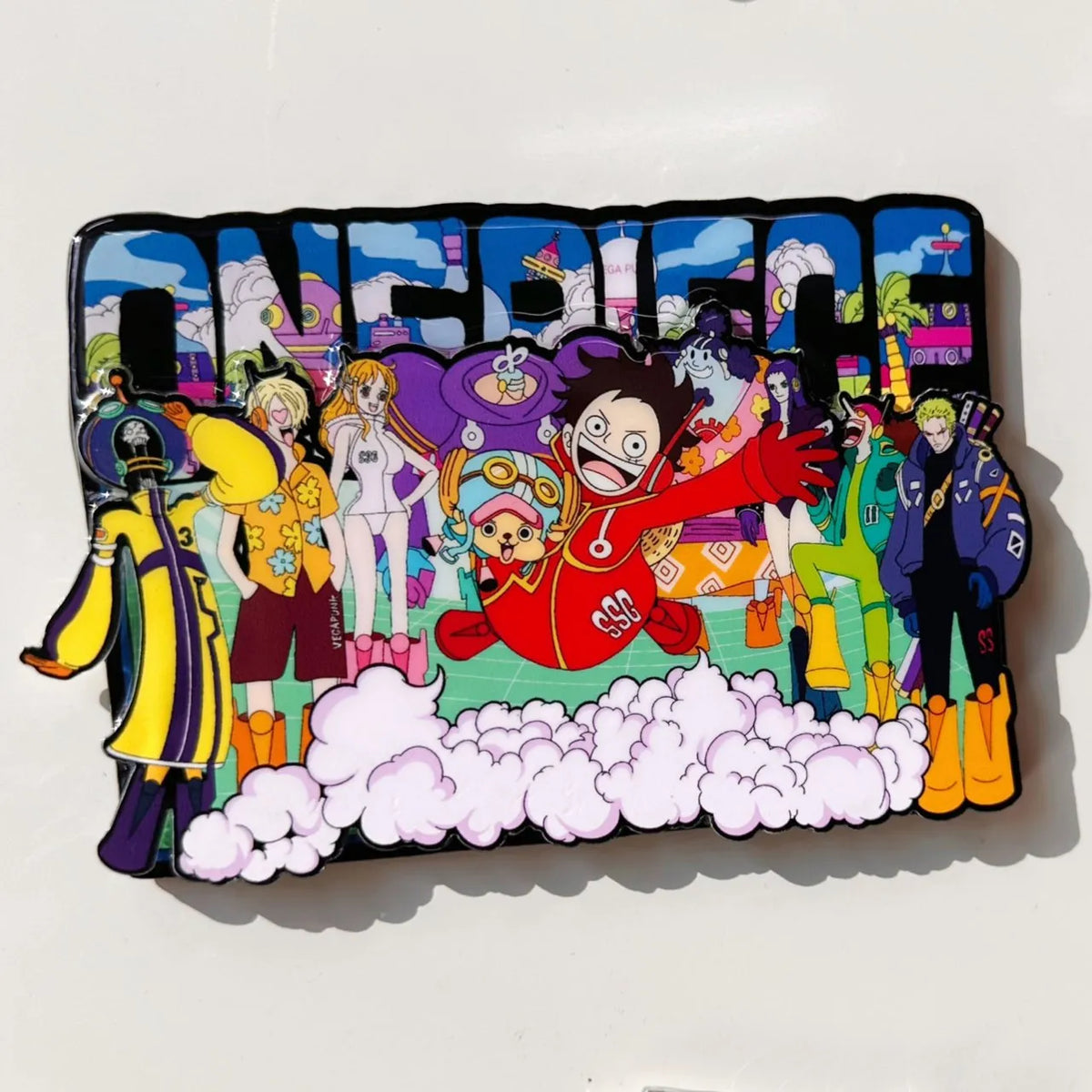 One Piece Fridge Magnet Luffy Zoro Chopper