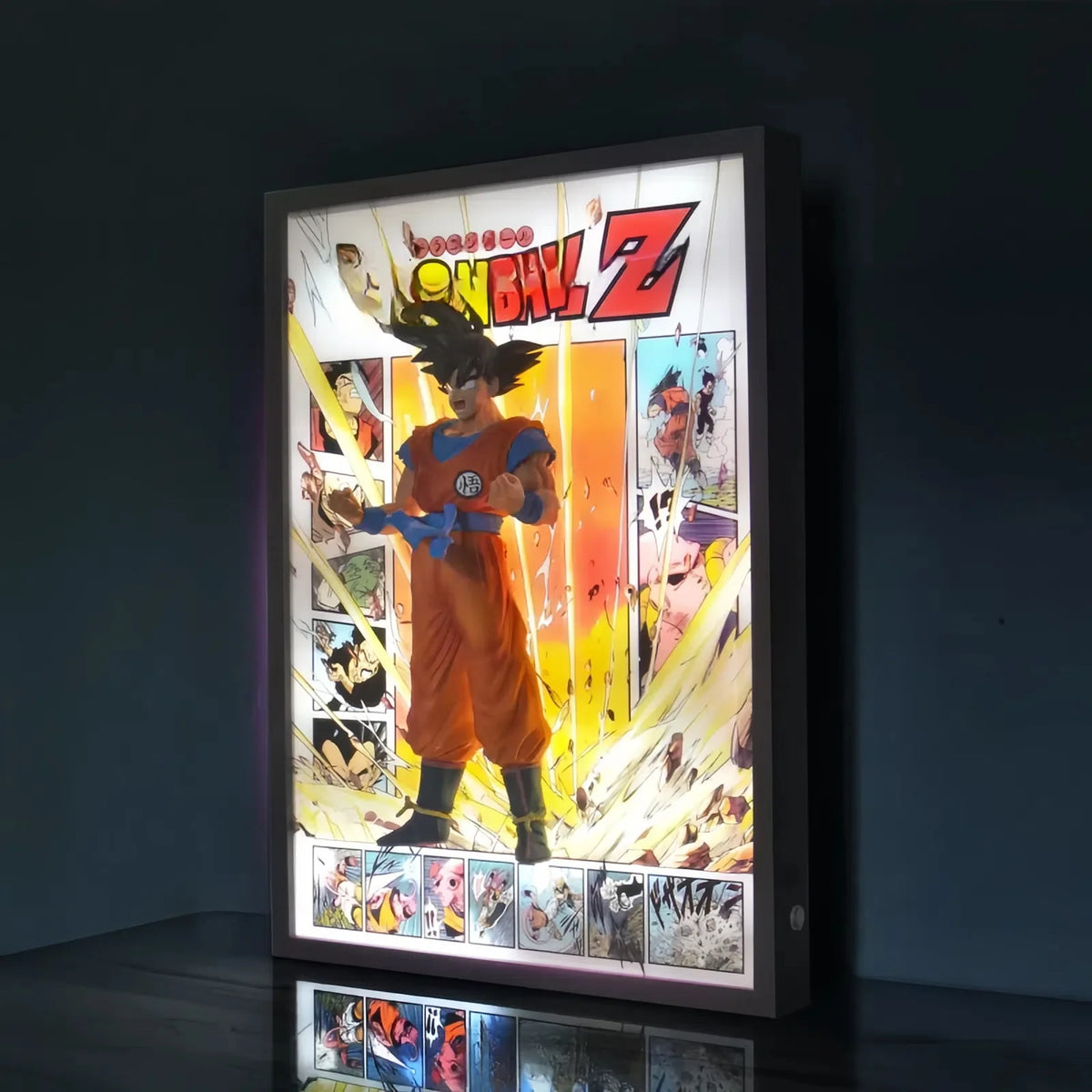 Dragon Ball Z Goku 3D Light Painting