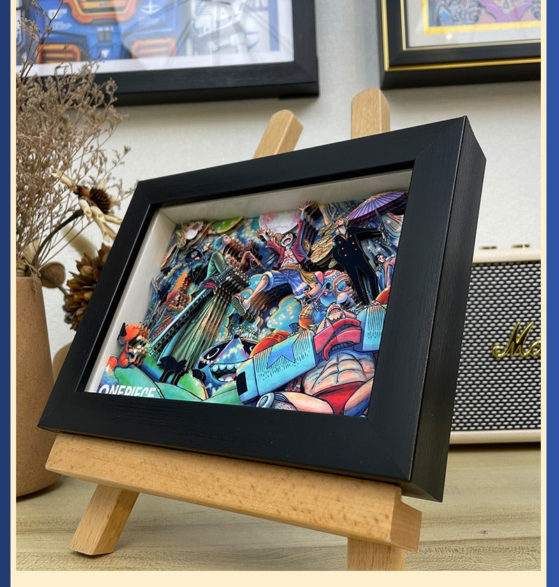One Piece 3D paintings - Wano Straw Hat Crew