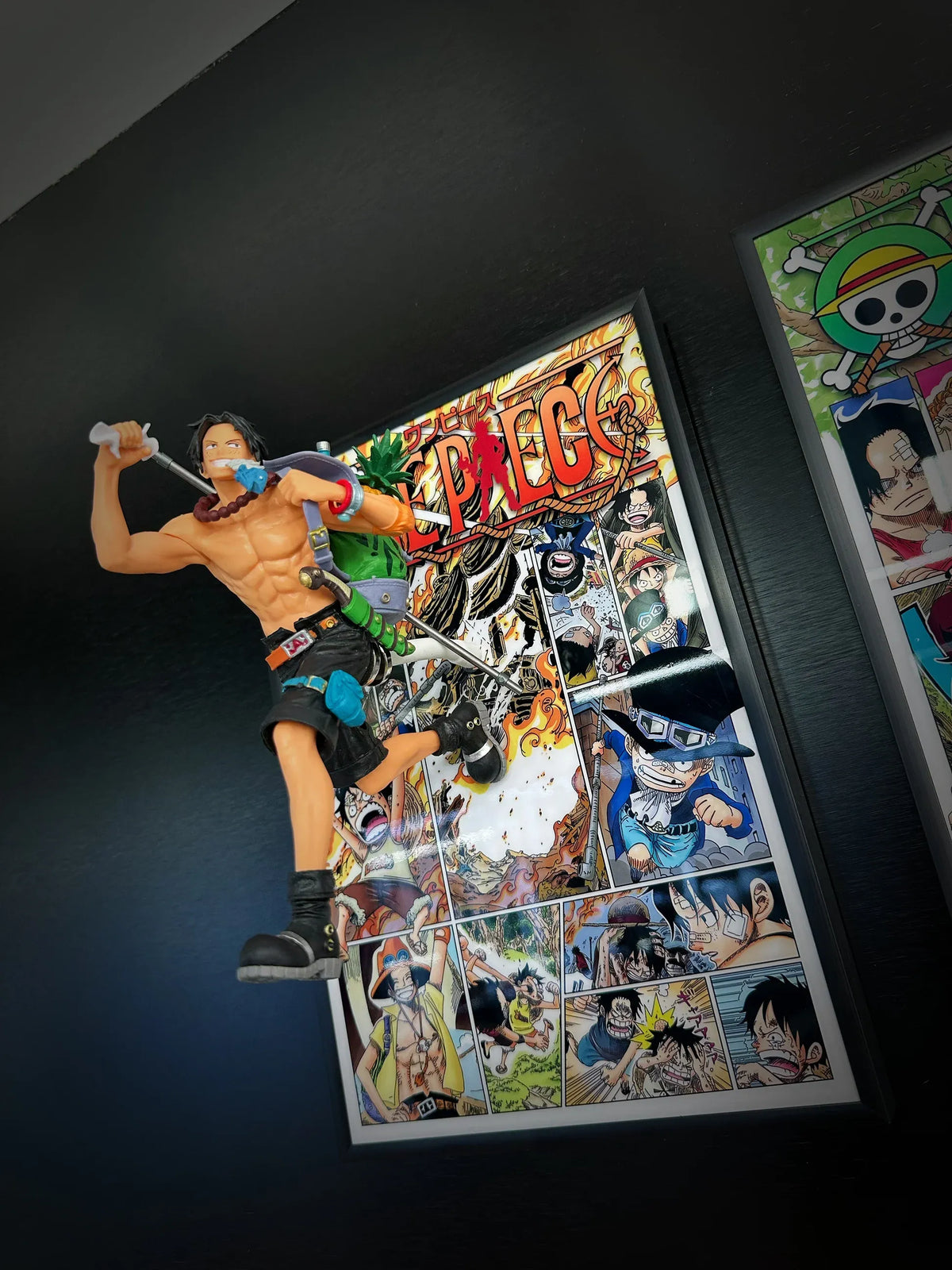 Luffy, Sabo,Ace 3D Anime Art Home Decor