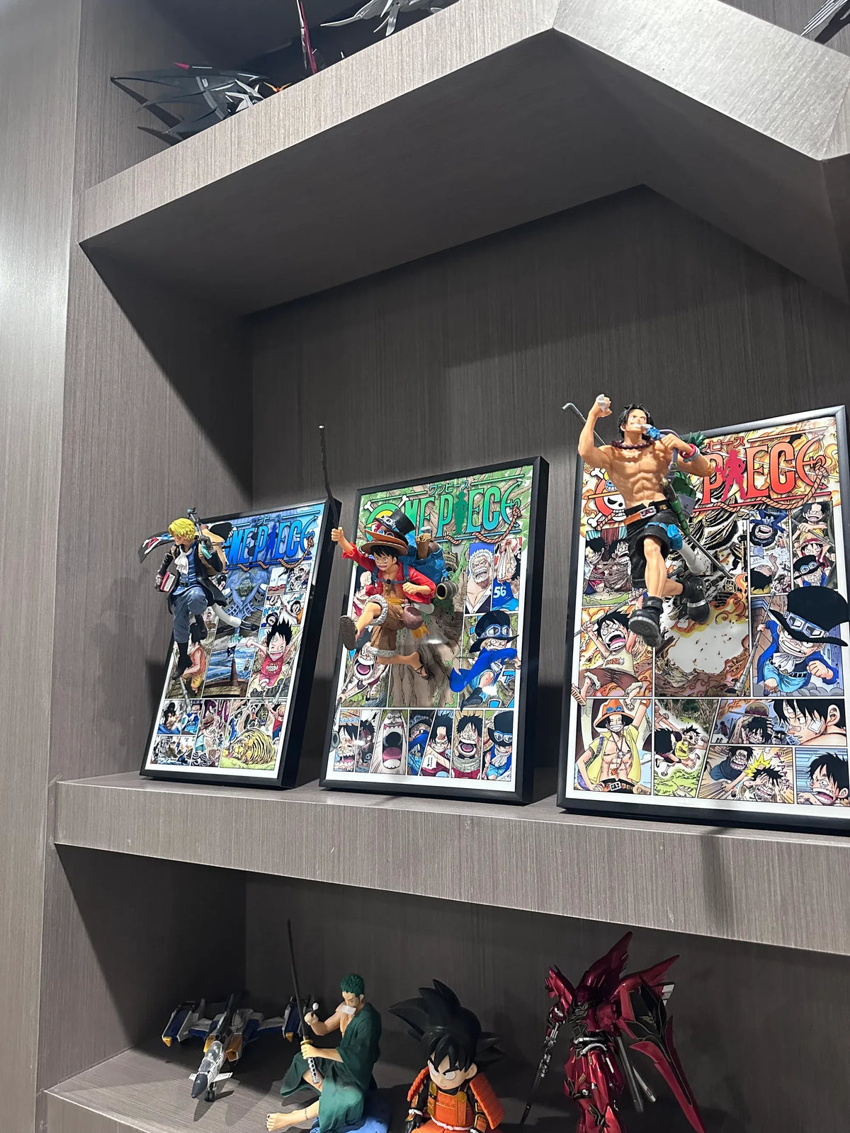 Luffy, Sabo,Ace 3D Anime Art Home Decor