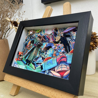 One Piece 3D paintings - Wano Straw Hat Crew