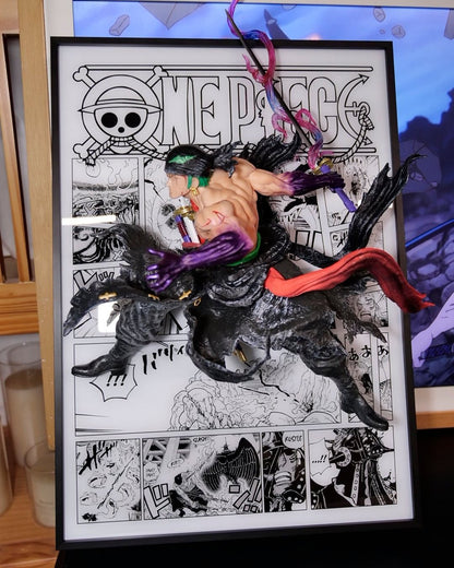 Zoro Anime art 3D Light Painting