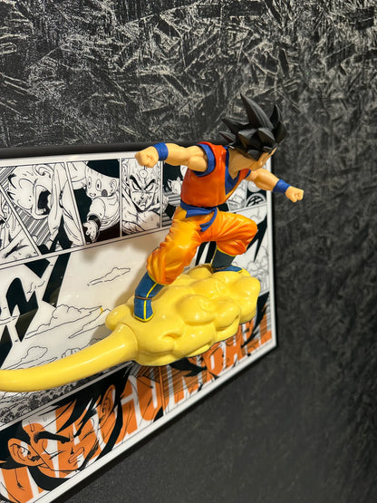 Dragon Ball Z 3D painting Goku, Broly,Vegeta,Trunks