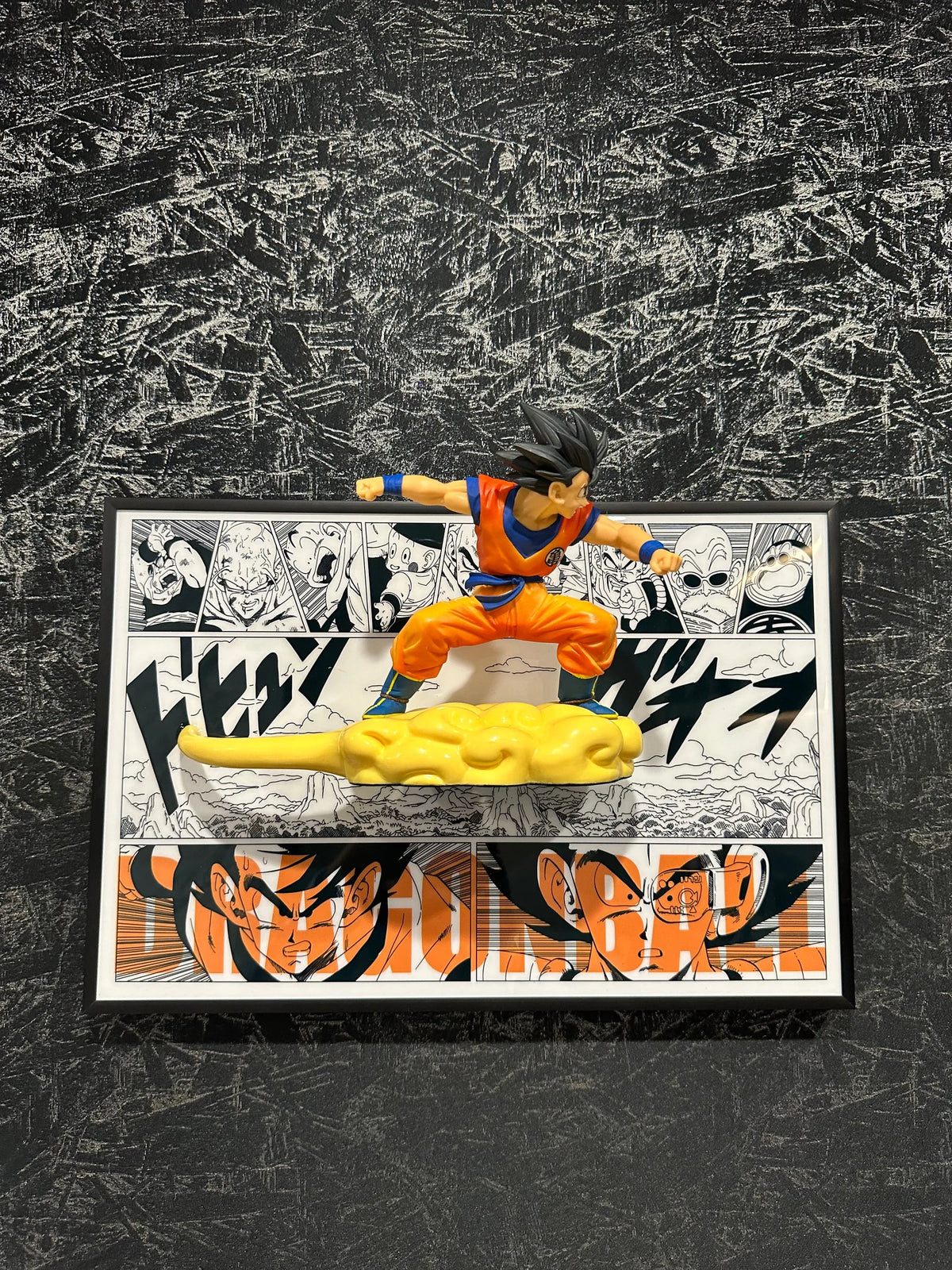 Dragon Ball Z 3D painting Goku, Broly,Vegeta,Trunks