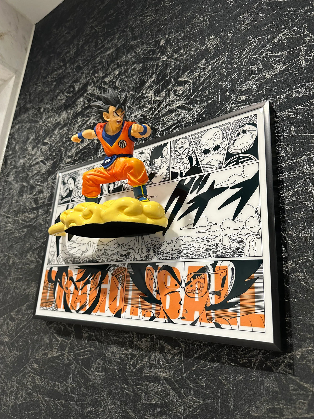 Dragon Ball Z 3D painting Goku, Broly,Vegeta,Trunks