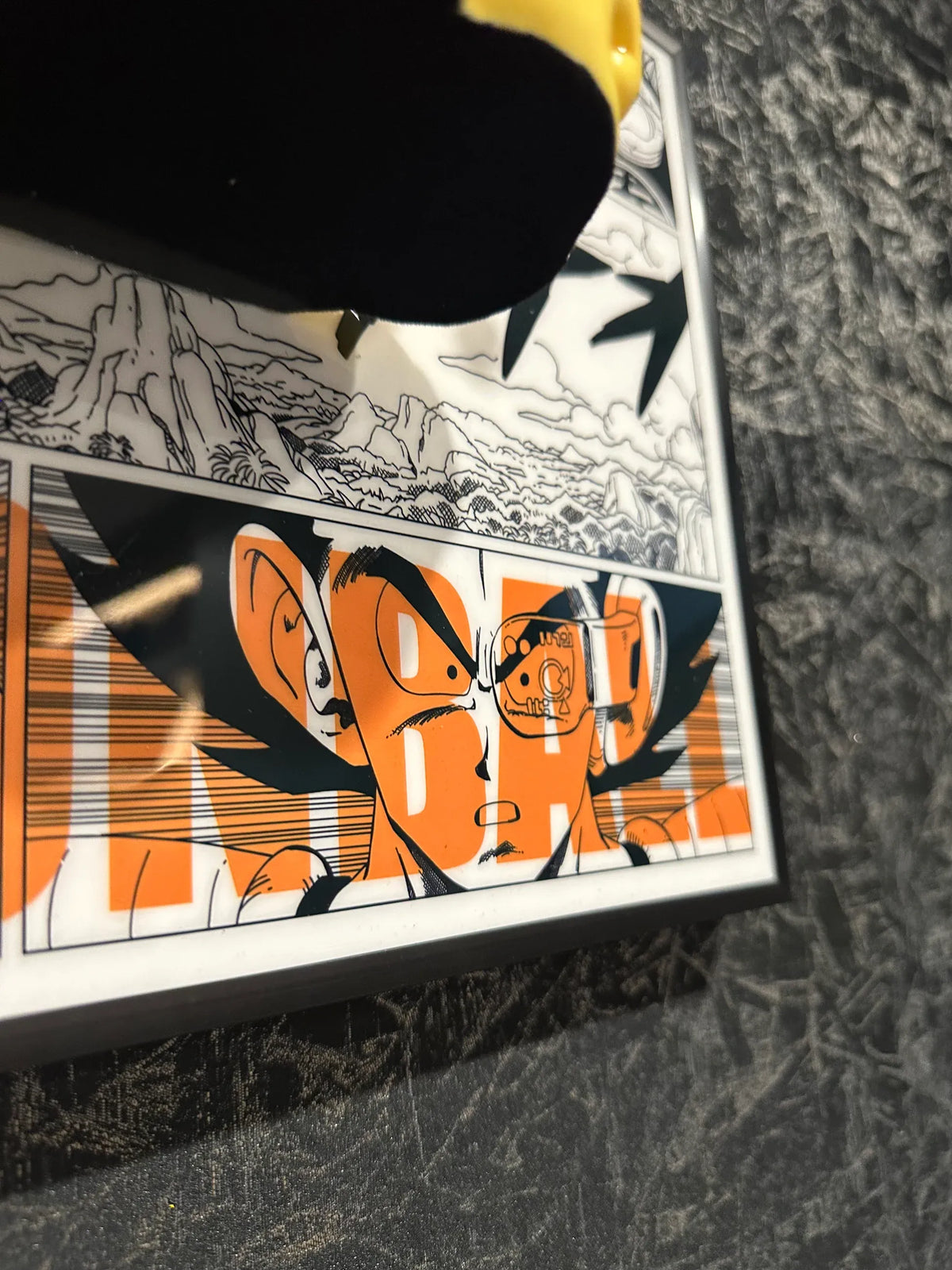 Dragon Ball Z 3D painting Goku, Broly,Vegeta,Trunks