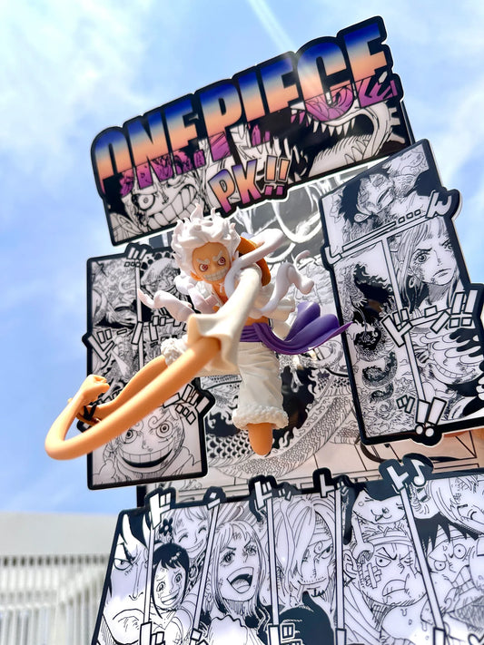 3D Luffy Gear 5 Nika Anime Art Home Decor