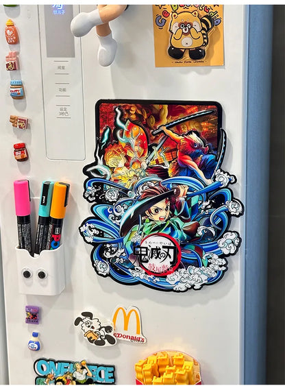 Demon Slayer Tanjiro Anime Magnet,Fridge Stickers
