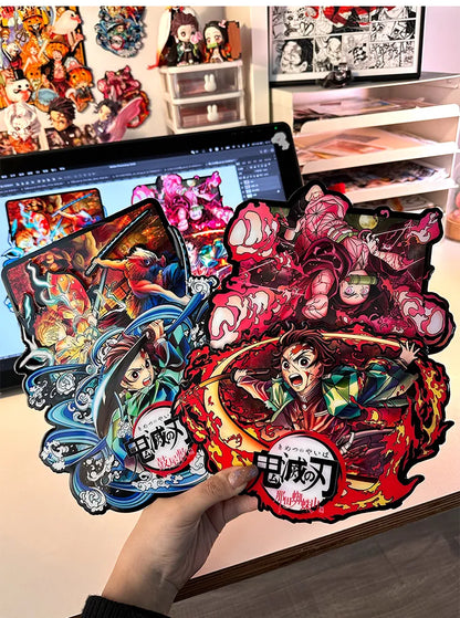 Demon Slayer Tanjiro Anime Magnet,Fridge Stickers