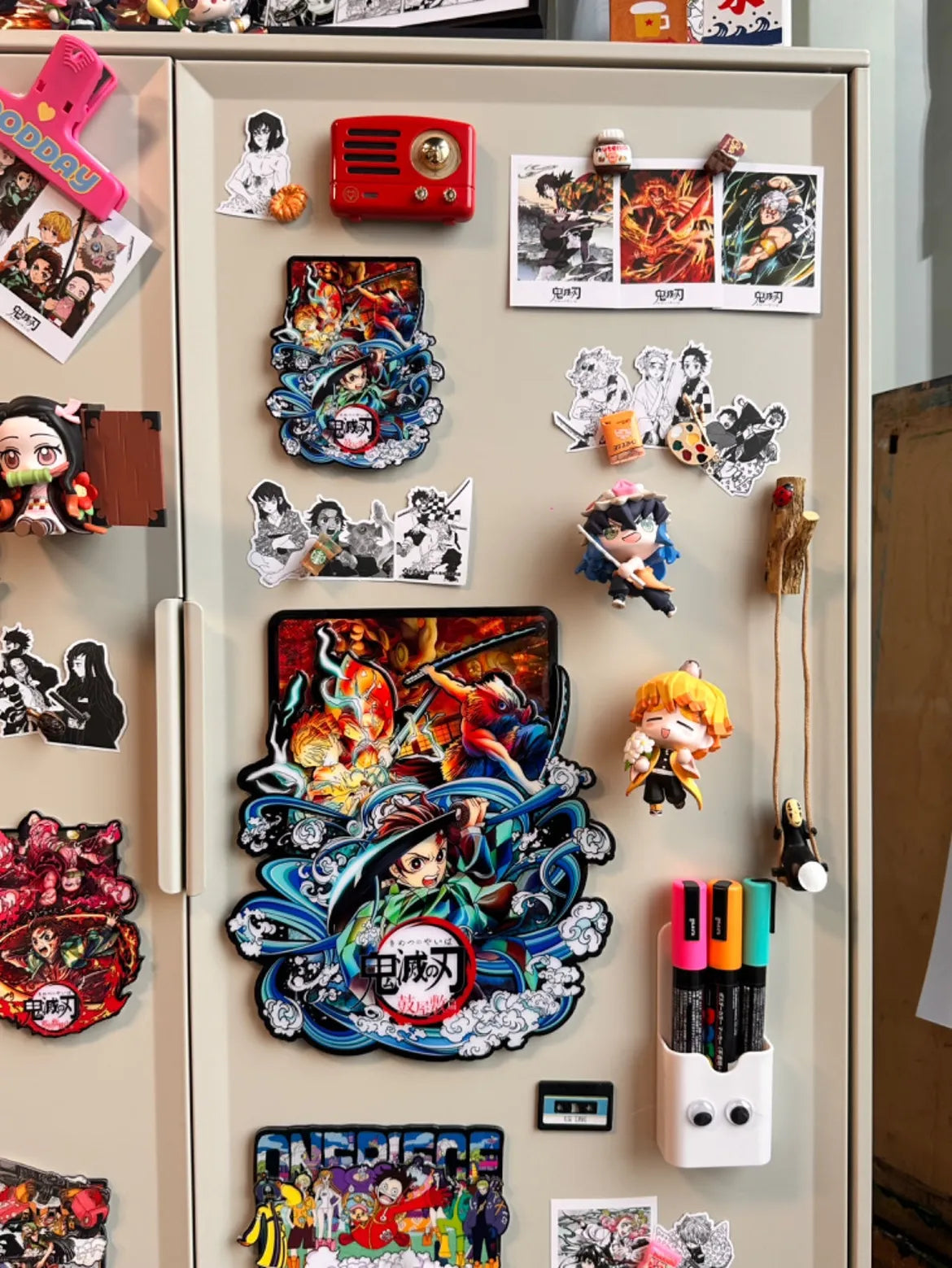 Demon Slayer Tanjiro Anime Magnet,Fridge Stickers