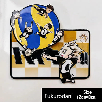 Haikyuu  Karasuno vs Nekoma Fridge Magnet