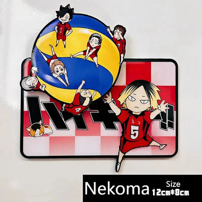 Haikyuu  Karasuno vs Nekoma Fridge Magnet