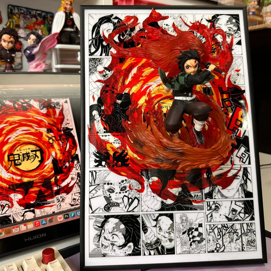 Demon Slayer 3D Painting - Wall Art for home decor
