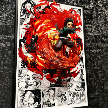 Demon Slayer 3D Painting - Wall Art for home decor