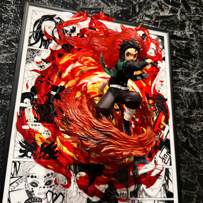 Demon Slayer 3D Painting - Wall Art for home decor
